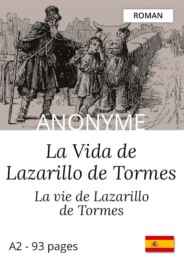 Livre espagnol bilingue Yesbook Lazarillo de Tormes roman auteur anonyme