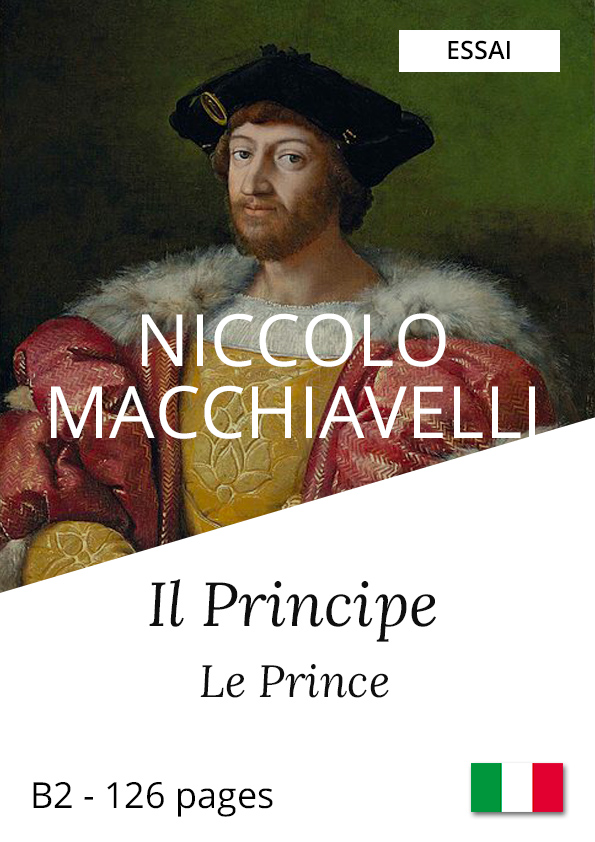 Livre italien bilingue Machiavel