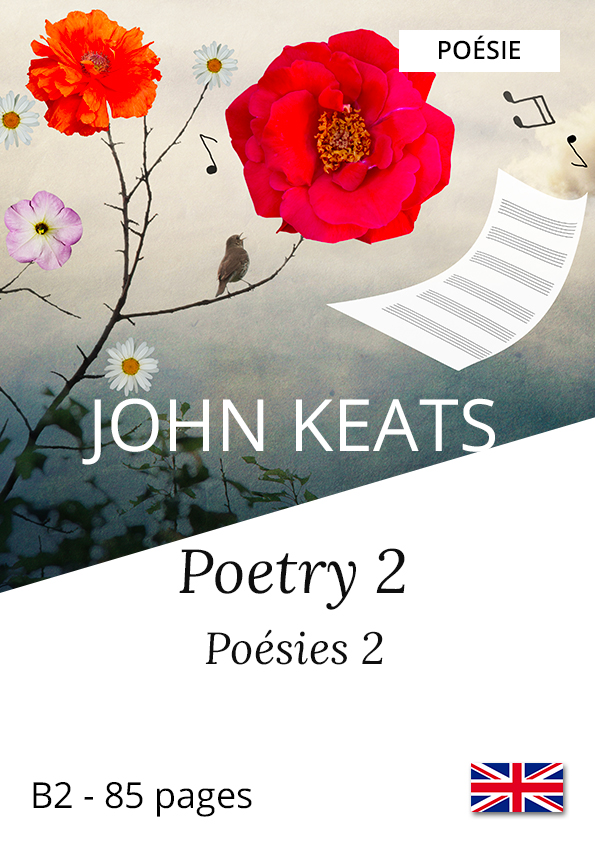 Recueil bilingue Yesbook Poetry John Keats poésie anglaise
