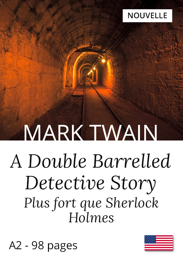 Livre anglais bilingue Yesbook Plus fort que Sherlock Holmes Mark Twain