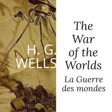 Livre bilingue Yesbook Guerre des mondes H.G. Wells roman anglais