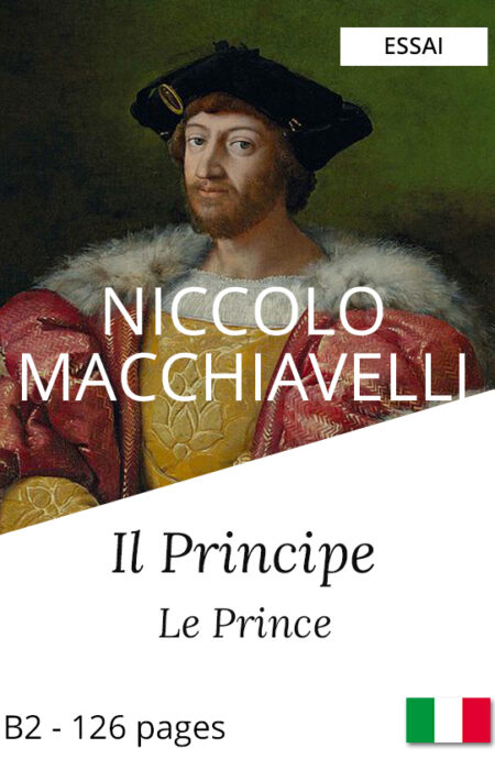Livre italien bilingue Machiavel