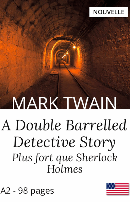 Livre anglais bilingue Yesbook Plus fort que Sherlock Holmes Mark Twain